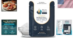 Authentic Baja Sea Salt – 300+ Servings of Natural Flavor – Resealable 1 lb. Bag