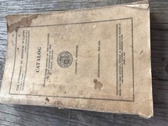 1935-1936 The University of Missouri Bulletin Catalog Columbia MO 383 Pages book