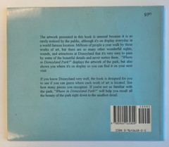 Where in Disneyland Park Book Paperback 62 Pages 1994 NOS