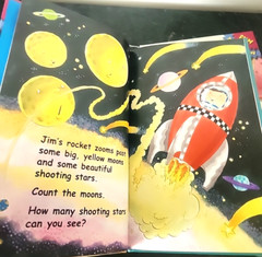Lot of 4 Fun to Learn Hardcover Picture Books Shapes Color Counting Time Words