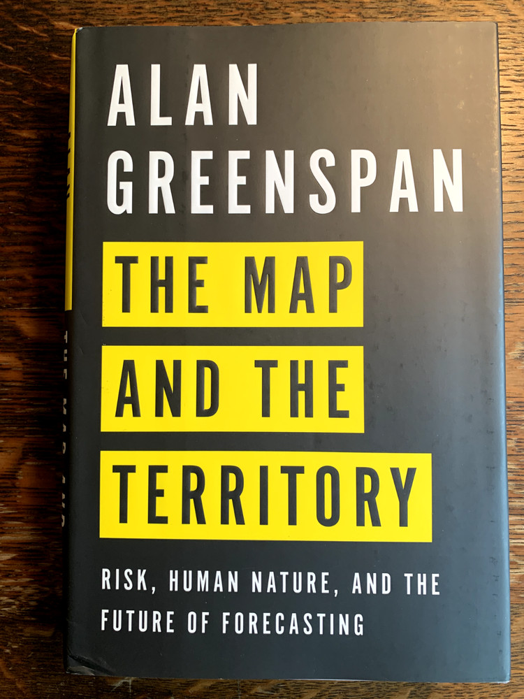 The Map and the Territory: Risk, Human Alan Greenspan, hardcover