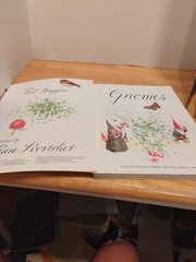 Gnomes by Wil Huygen Illustrator Rien Poortvliet HC DJ Classic Book 1977 VG