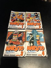 Naruto Manga Lot Volumes 1-24 Masashi Kishimoto Viz Anime Shonen CULT HTF NM