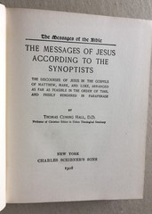 The Message of the Bible, 1908 Sanders and Kent Volume IX, 6-1/2″ X 5-1/4″