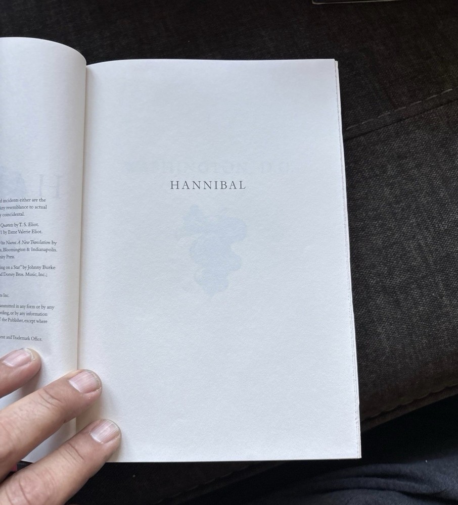 Hannibal Hardcover Delacorte Press by Thomas Harris English