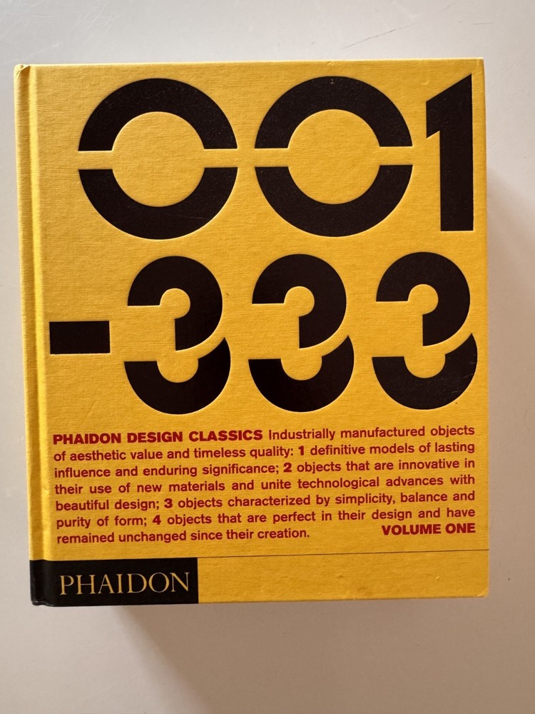 Phaidon Design Classics Complete 3 Volume Set 999 Objects Hardcover Industrial