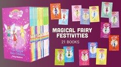 Rainbow Magic The Magical Party 21 Books BoxSet by Daisy Meadows – Ages 7-9 – PB
