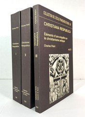 3 Volume Set of Christiana Respublica by Charles Pietri 1997 Softcovers