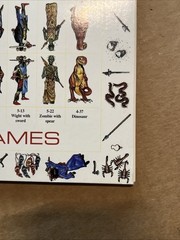Steve Jackson Cardboard Heroes #2100 NEW RPG 436 Full-Color Fantasy Miniatures