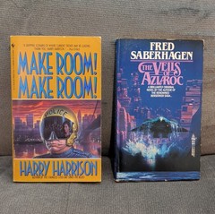 Large lot of 10 Mixed Vintage Fantasy Sci-fi Classic Books, Various Authors