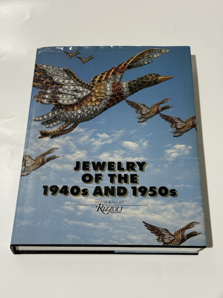 Jewelry of the 1940’s and 1950’s by Sylvie Raulet HC FREE SHIPPING