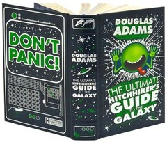 THE ULTIMATE HITCHHIKER’S GUIDE TO THE GALAXY Douglas Adams Leather Bound SEALED