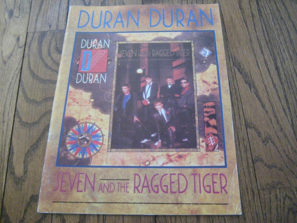 Duran Duran Seven and the Ragged Tiger Song Book Hal Leonard 32 pages!