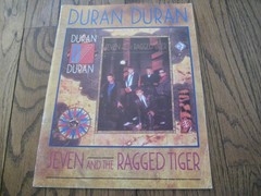 Duran Duran Seven and the Ragged Tiger Song Book Hal Leonard 32 pages!