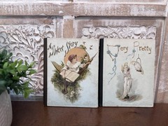Two Antique Books by Ernest Nister at Nuremberg „A Sweet Story & Very Pretty”