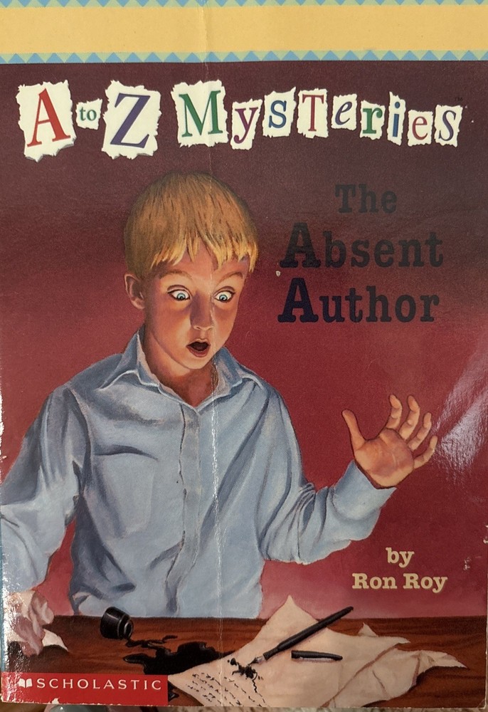 A To Z Mysteries Books by Ron Roy: A, B, C, E, F (D not incl). Titles in Photos.