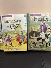 Companion Library Double-Sided Classics 4 Book Lot Oz Alice Grimm