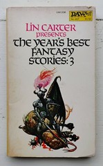 The Year’s Best Fantasy Stories: 3- Lin Carter- Daw SF