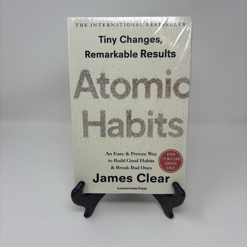 Atomic Habits James Clear Paperback Book Sealed Tiny Changes Remarkable