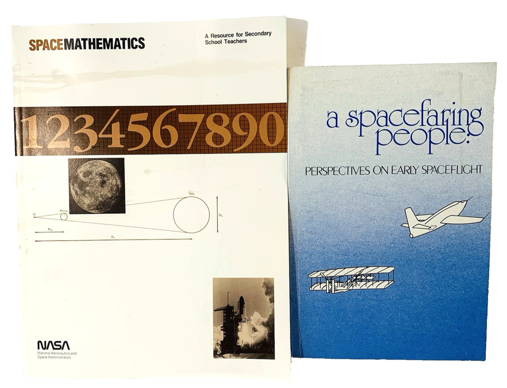 2 Bks A Spacefaring People: Perspective on Early Spaceflight & Space Mathematic