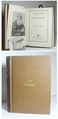 The Works of Leo Tolstoi 1928 Pebbled Hard Cover Gilt Lettering Walter Black