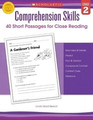 Linda Beech Comprehension Skills: 40 Short Passages for Close Readin (Paperback)