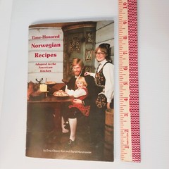 Vintage 1984 Time-Honored Norwegian Recipes Cookbook 88 pages