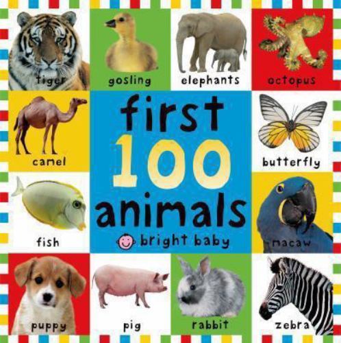 First 100 Animals: A padded book―perfect f- 0312496761, board book, Roger Priddy