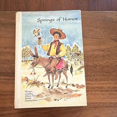 Vintage “Springs” Gift Book Lot (3) Joy Humor Friendship Decorative Hardcover