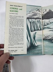 Icebergs And Glaciers – Patricia Lauber (Hardcover, 1961, Dust Jacket)