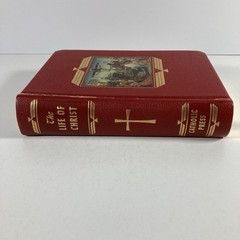 The Life of Christ by Rev. John P. O’Connell 1954 HC Illustrated Red Line Text