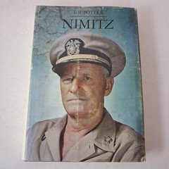 Vintage Nimitz E. B. Potter Hardcover Blue Naval Institute Press 1976 Naval Bio