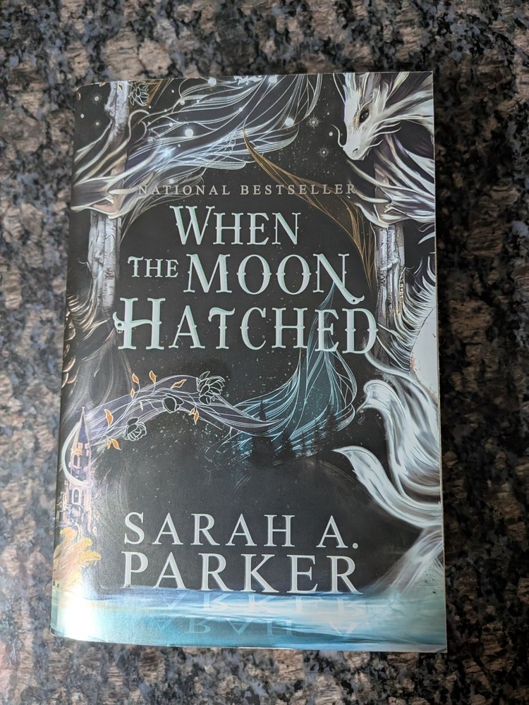 When The Moon Hatched (Romantasy) Paperback Like New Condition
