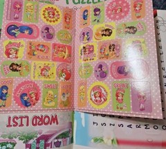Strawberry Shortcake Word Search Puzzles American Greetings Book Stickers Poster