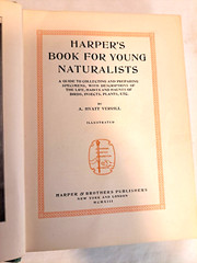 Harper’s Book for Young Naturalists A.Hyatt Verrill HC 1913 Harper & Brothers