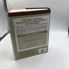 The New Strong’s Exhaustive Concordance of the Bible by James Strong 11.5×9”