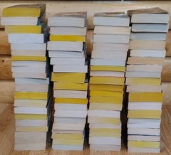HUGE LOT OF 80+ PIERS ANTHONY BOOKS VINTAGE SCIENCE FICTION FANTASY NOVELS