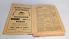 Polk’s Newton NJ Directory 1954 Sussex County New Jersey City Directory