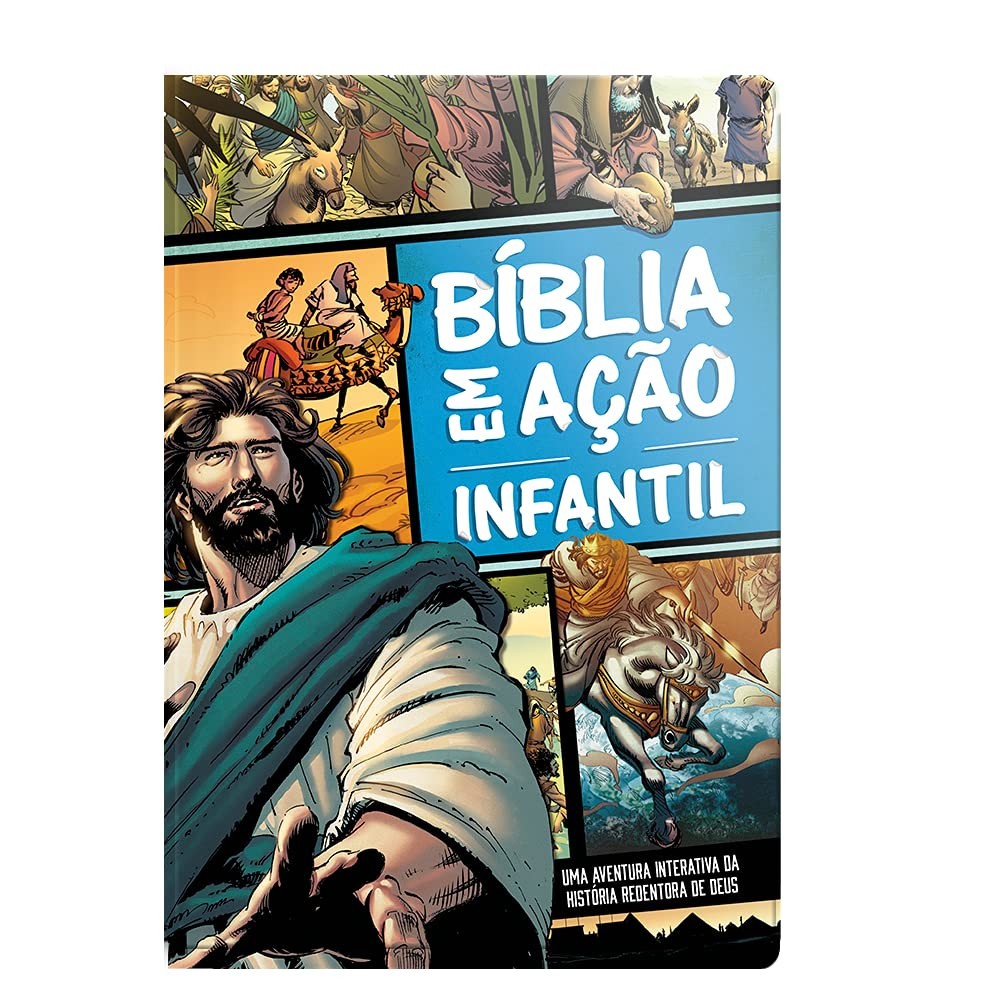 Biblia Infantil: em acao – Sergio Cariello e Catherine DeVries: Capa Dura