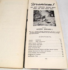 Lost Mines Fabulous Uranium Buried Treasure Southwest R W McAllister 1953 w/ Map
