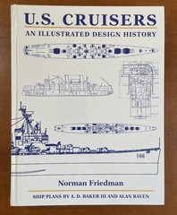US Cruisers – An Illustrated Design History – N. Friedman – HB 496 Pages, 2021