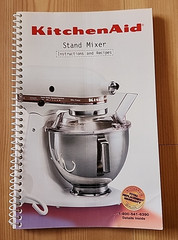 KitchenAid Stand Mixer Instructions and Recipes 9704323 – 83 Pages Spiral Bound