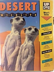 Desert Wildlife Up Close:Book, Board Game, Poster, Press-Out Model Puzzle