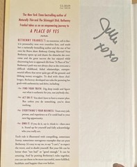 Bethenny Frankel A Place of Yes Hardcover SIGNED Self-Help Motivational Book