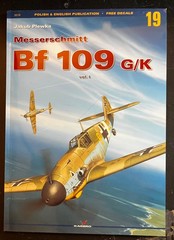 MESSERSCHMITT BF-109 G/K, VOL.1 KAGERO MONOGRAPHS #19 W/DECALS