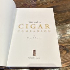 Cigar Companion Book Faux Leather Bound HC by Marvin R. Shanken 2005 (stunning)
