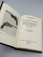Textbook Of Automatic Pistols By Wilson Special Edition Leather Bound HC