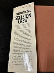 Stephen King’s Skeleton Crew Putnam Hard Cover DJ