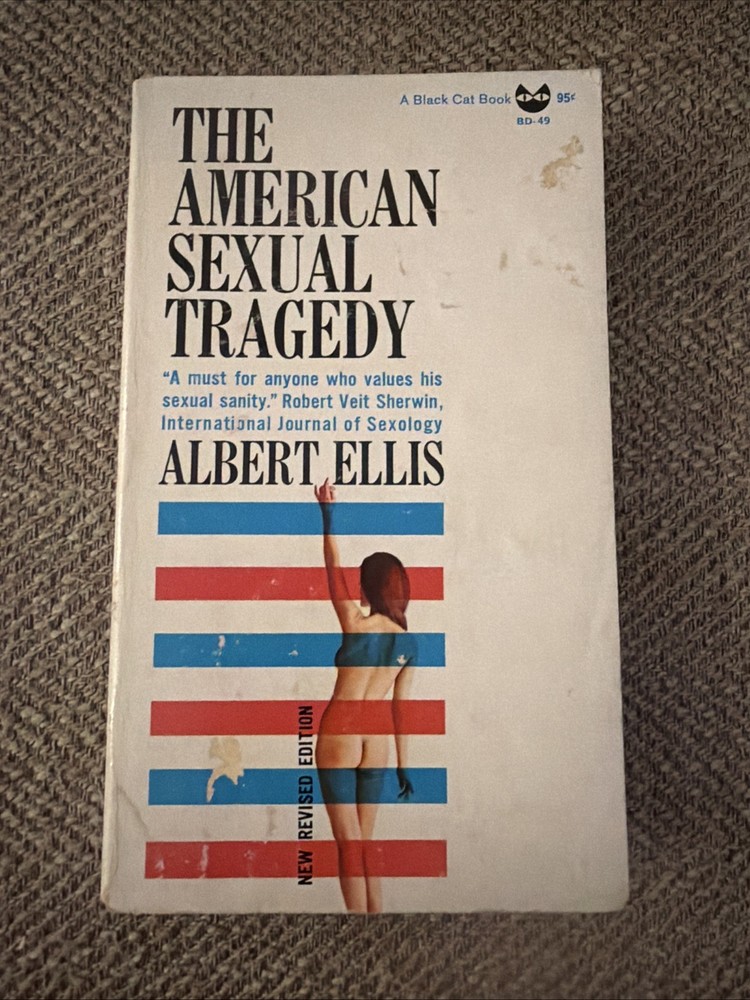 The American Sexual Tragedy by Albert Ellis paperback 1962 vintage sexology