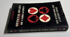 1963 Official Rules Of Card Games 53rd Edition Paperback Poker Bridge Canasta